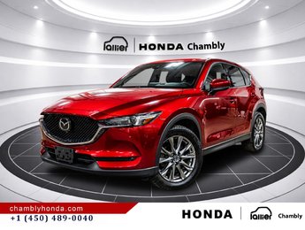 Mazda CX-5 Signature AWD LEATHER I HEATED ANS VENTILATED SEATS I TAUX 5.99% I SUNROOF I ACTIVE SECURITY 2021