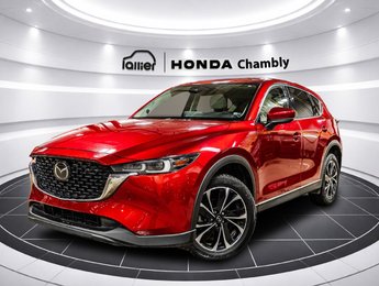 Mazda CX-5 GT AWD 1 OWNER I NO ACCIDENT I CARPLAY I SUNROOF I LEATHER I HEATED SEATS & STEERING WHEEL 2022