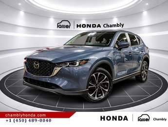 2023 Mazda CX-5 GS AWD SUNROOF I MAGS I LEATHER 7 SUEDE I HEATED SEATS IO CARPLAY I ACTIVE SECURITY