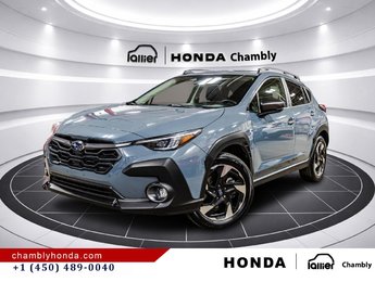 Subaru Crosstrek Limited AWD 31,000 KM I SUNROOF I MAGS I HEATED SEATS & STEERING WHEEL I  CARPLAY I ACTIVE SECURITY 2024