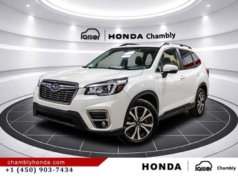 2020 Subaru Forester 2.5i Limited LEATHER I SUNROOF I MAGS I HEATED SEATS & STEERING WHEEL I ACTIVE SECURITY