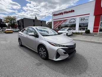 Toyota Prius Prime Upgrade Auto I LEATHER I BIG SCREEN I HEATED SEATS AND STEERING WHEEL I ACTIVE SECURITY 2020