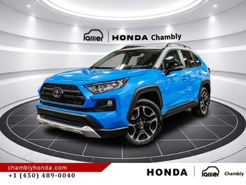 2020 Toyota RAV4 Trail AWD NO ACCIDENT I HEATED AND VENTILATED SEATS I SUNROOF I MAGS I CAMERA I ACTIVE SECURITY