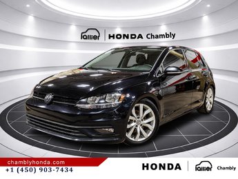 2021 Volkswagen Golf Comfortline 5-door Manual LEATHER I SUNROOF I HEATED SEATS I ACTIVE SECURITY