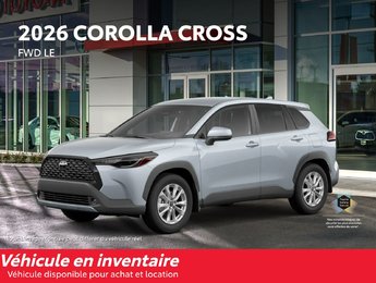 2026 Toyota Corolla Cross LE FWD