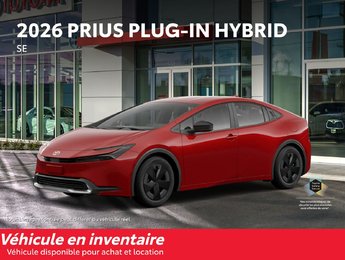 Toyota Prius Plug-in Hybrid SE 2026