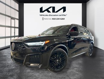 Acura MDX Platinum Elite A-Spec, CUIR ROUGE, 7 PASSAGERS 2025