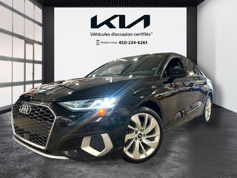 Audi A3 Sedan Komfort,  MAGS, AWD, CUIR, TOIT 2022