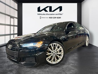 Audi A6 Technik, JAMAIS ACCIDENTÉ, AWD, CUIR, TOIT, GPS 2019