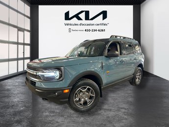 2023 Ford Bronco Sport Badlands, JAMAIS ACCIDENTÉ, CUIR, TOIT, GPS, AWD