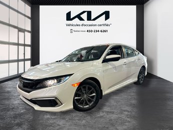 2020 Honda Civic Sedan EX, JAMAIS ACCIDENTÉ, TOIT, AUTOMATIQUE, MAGS