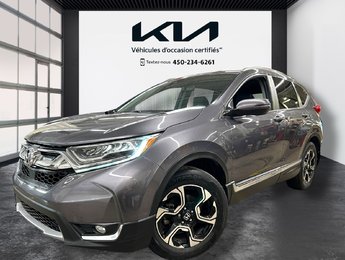 2017 Honda CR-V Touring, JAMAIS ACCIDENTÉ, CUIR, TOIT, GPS