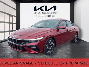 Hyundai Elantra Hybrid Luxury, CUIR, TOIT, JAMAIS ACCIDENTÉ, GPS 2024
