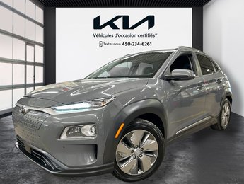 2021 Hyundai KONA ELECTRIC Ultimate, JAMAIS ACCIDENTÉ, 8 PNEUS, CUIR, TOIT