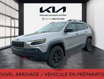 2019 Jeep Cherokee Trailhawk Elite, JAMAIS ACCIDENTÉ, V6, CUIR, TOIT