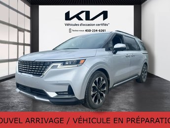 2022 Kia Carnival EX+, JAMAIS ACCIDENTÉ, 8 PASSAGERS, CUIR, HITCH