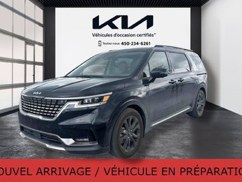 Kia Carnival SX, JAMAIS ACCIDENTÉ, 7 PASS, CUIR, TOIT, GPS 2024