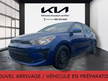 Kia Rio 5-door LX+, JAMAIS ACCIDENTÉ, AUTOMATIQUE, A/C 2021