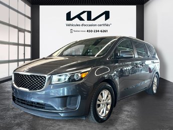 Kia Sedona LX, JAMAIS ACCIDENTÉ, 8 PASSAGERS, CAM DE RECUL 2018