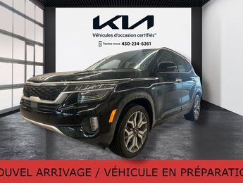 Kia Seltos SX Turbo, JAMAIS ACCIDENTÉ, CUIR, TOIT, AWD, GPS 2021