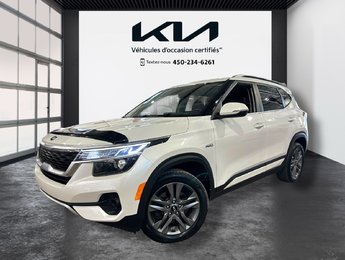 Kia Seltos EX, JAMAIS ACCIDENTÉ, CUIR, TOIT, AWD, MAGS 2021