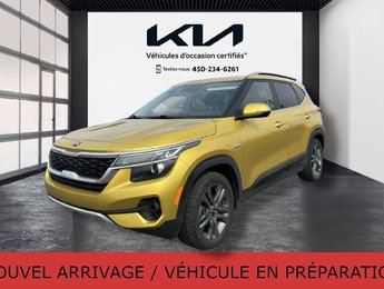 Kia Seltos EX, JAMAIS ACCIDENTÉ, CUIR, TOIT, AWD, HITCH 2021
