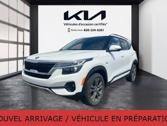 Kia Seltos EX, JAMAIS ACCIDENTÉ, CUIR, TOIT, AWD, MAGS 2021