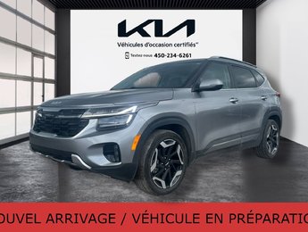 Kia Seltos SX, JAMAIS ACCIDENTÉ, CUIR, TOIT, AWD, GPS 2024