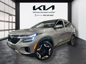 Kia Seltos SX, JAMAIS ACCIDENTÉ, CUIR, TOIT, AWD, GPS 2024
