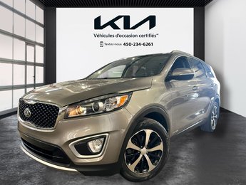 Kia Sorento EX V6, AWD, TOIT, HITCH, 7 PASSAGERS, CUIR 2018