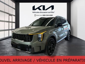 2024 Kia Sorento X-Line Limited, JAMAIS ACCIDENTÉ, CUIR BRUN, AWD