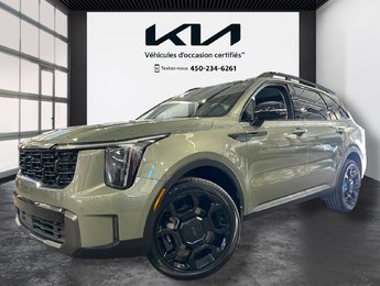 Kia Sorento X-LINE, JAMAIS ACCIDENTÉ, CUIR, AWD, HITCH, GPS 2025