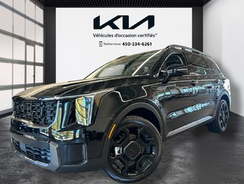 Kia Sorento X-LINE LIMITED, JAMAIS ACCIDENTÉ, 8 PNEUS, CUIR 2025