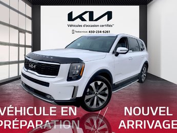 Kia Telluride SXL, 6 PASSAGERS, AUCUN ACCIDENT, CUIR, TOIT, GPS 2022