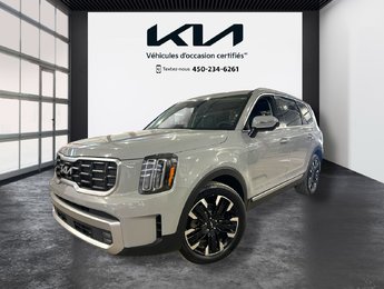 Kia Telluride SX, 8 PASSAGERS, CUIR, TOIT, AWD, HITCH, GPS 2023