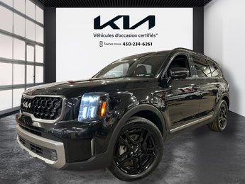 Kia Telluride X-LINE, JAMAIS ACCIDENTÉ, 7 PASSAGERS, CUIR, TOIT 2023