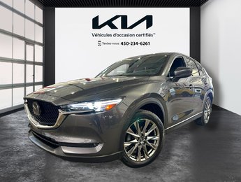 Mazda CX-5 Signature, JAMAIS ACCIDENTÉ, 8 PNEUS, CUIR, TOIT 2021
