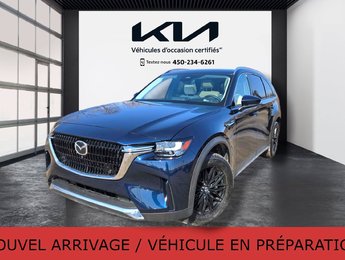 Mazda CX-90 PHEV GT, JAMAIS ACCIDENTÉ, 7 PASSAGERS, CUIR, TOIT, AWD 2025