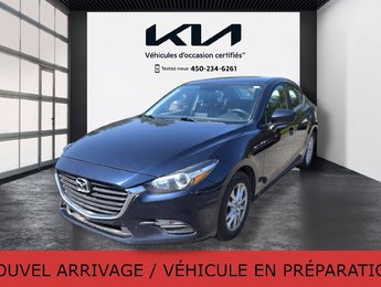 2017  Mazda3 SE, JAMAIS ACCIDENTÉ, CUIR, AUTOMATIQUE
