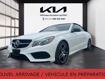Mercedes-Benz E-Class E 400, JAMAIS ACCIDENTÉ, V6, CUIR, GPS 2016
