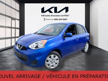 2019 Nissan Micra SV, JAMAIS ACCIDENTÉ, AUTOMATIQUE, A/C