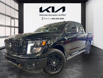 2018 Nissan Titan SV MIDNIGHT EDITION, JAMAIS ACCIDENTÉ, GPS, HITCH