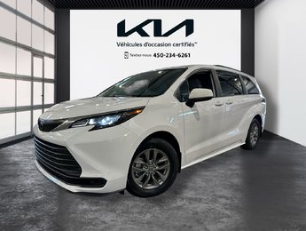 Toyota Sienna LE HYBRIDE, JAMAIS ACCIDENTÉ, 8 PASSAGERS, AWD 2025