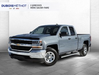 2016 Chevrolet Silverado 1500 LS, CABINE DOUBLE, V8 5.3L, 4X4, 6 PLACES !!!