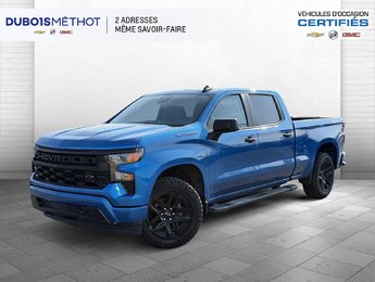 Chevrolet Silverado 1500 CUSTOM, 2.7L TURBO, CREW, 4X4, CARPLAY CAMERA !!! 2022
