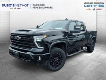 Chevrolet Silverado 2500HD LT, MIDNIGHT, CREW, V8 6.6L, ESSENCE, GAS CUIR 4X4 2024