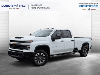 2024 Chevrolet Silverado 2500HD CUSTOM CREW V8 6.6L DURAMAX DIESEL BOITE LONGUE !!