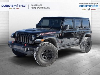 Jeep Wrangler UNLIMITED RUBICON V6 3.0L DIESEL 4X4 TOIT RIGIDE ! 2022