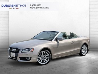 2011 Audi A5 2.0LPREMIUM PLUS, CONVERTIBLE, CUIR !!!