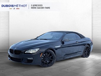 2016 BMW 6 Series 650i xDrive, M CONVERTIBLE, AUTOMATIQUE,